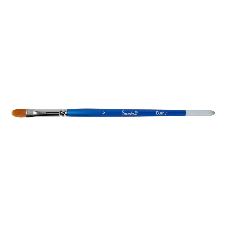 Superstar Synthetic Filbert Brush #8 (Burny)