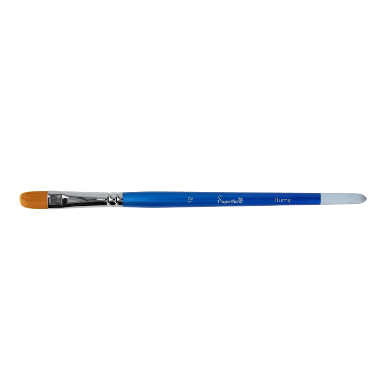 Superstar Synthetic Filbert Brush #12 (Burny)