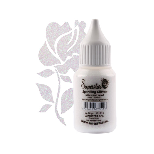 Superstar Sparkling Glitter Iridescent Pearl