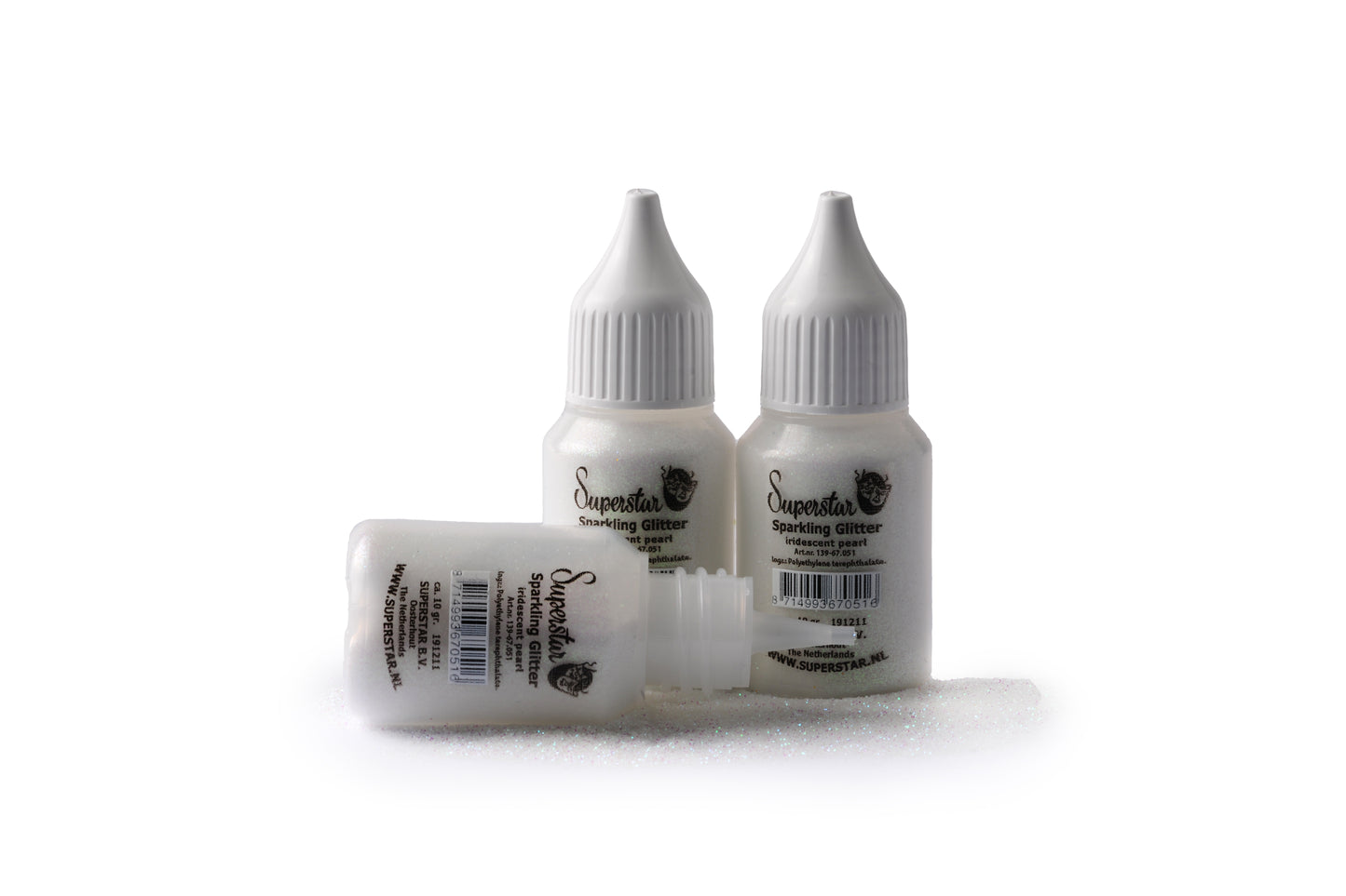 Superstar Sparkling Glitter Iridescent Pearl