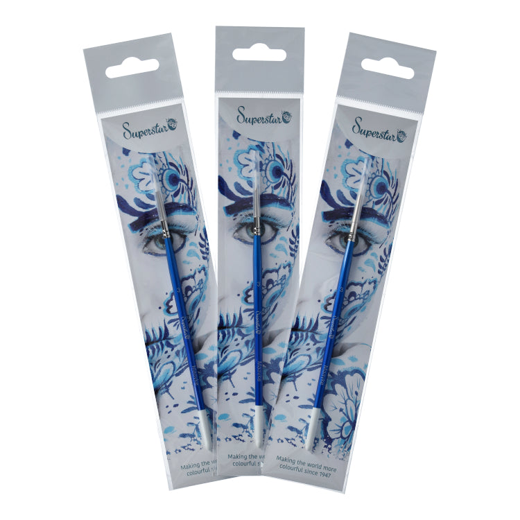 Superstar Synthetic Round Brush #3 (Maayke)