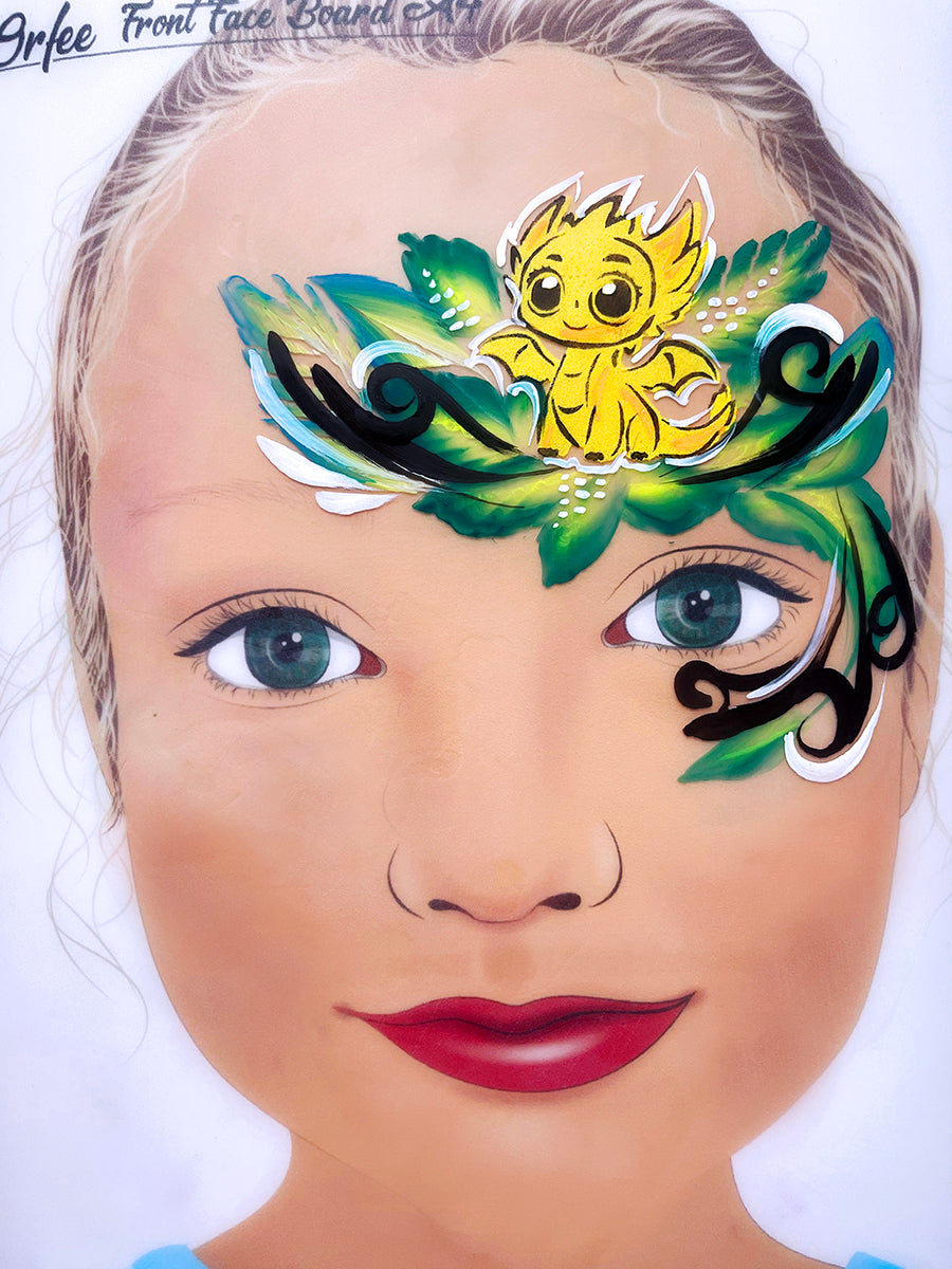 My Paint Mania | Fire Whisper the Baby Dragon Stencil