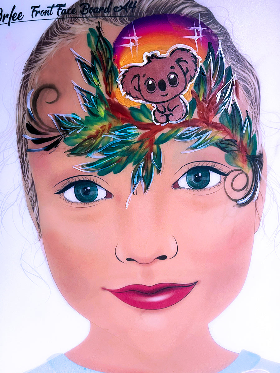 My Paint Mania | The Fluffy Koala Stencil