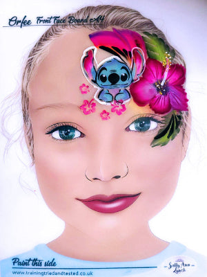 My Paint Mania | Stitch Stencil