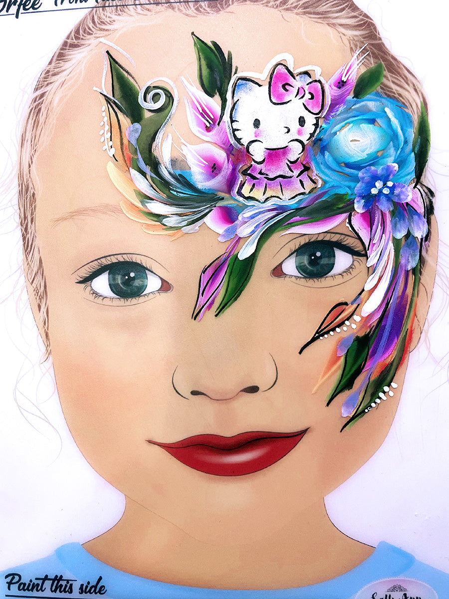 My Paint Mania | Kitty Stencil
