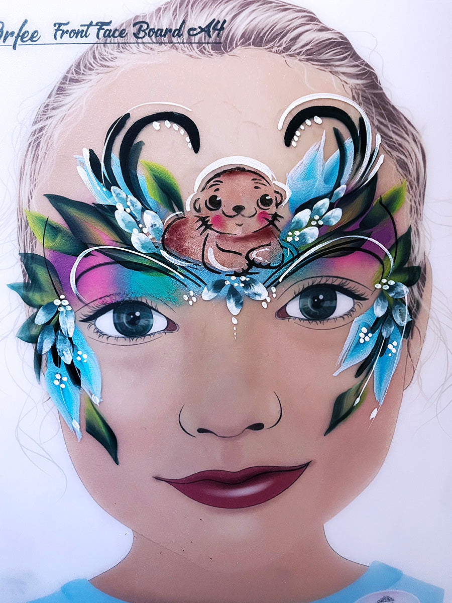 My Paint Mania | Odyssey, the Fluffy Otter Stencil