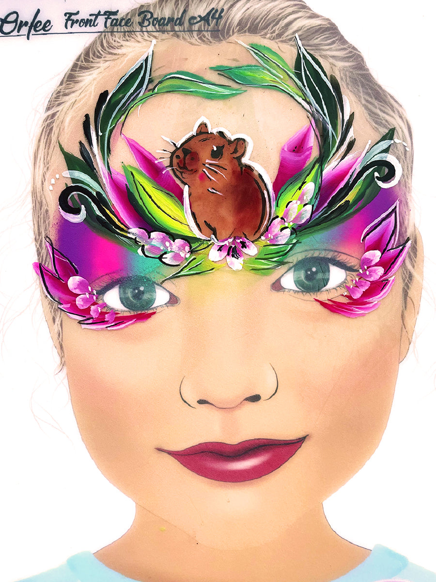 My Paint Mania | Capybara, Capybara, Capybara Stencil