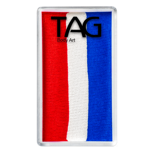TAG Body Art | One Stroke Red White and Blue | 30g