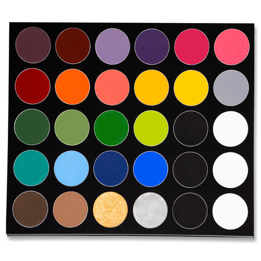 Mehron Paradise Makeup AQ | 30-Color | Easy Refill Palette