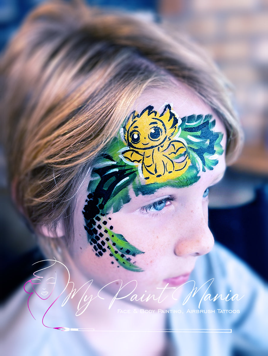 My Paint Mania | Fire Whisper the Baby Dragon Stencil