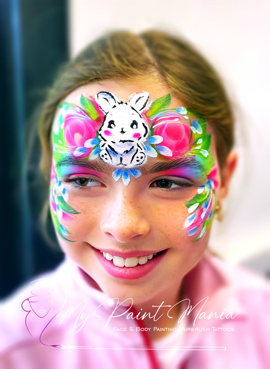 My Paint Mania | Marshmallow the White Bunny Stencil