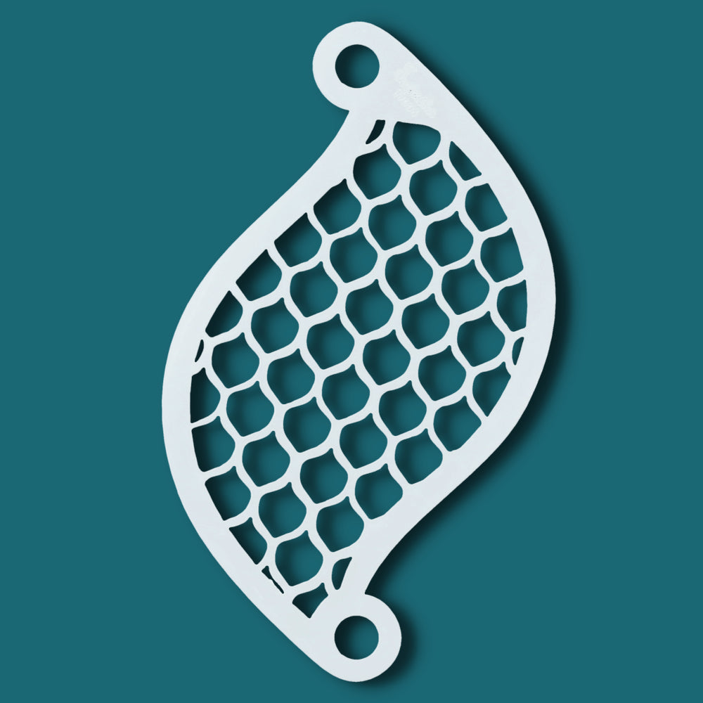 Superstar | Face Paint Stencil SCALES