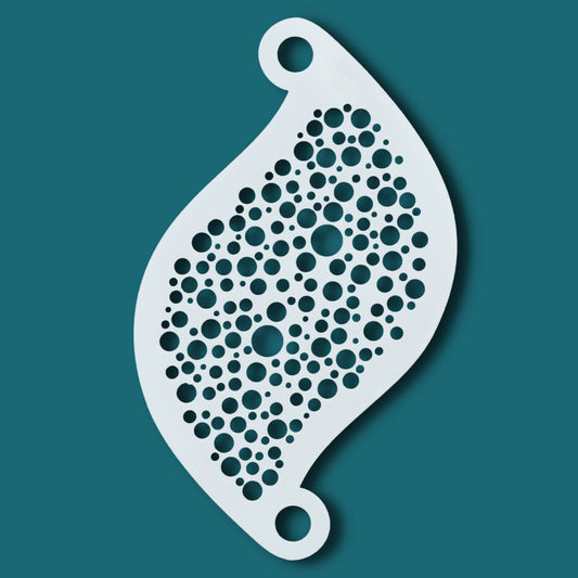 Superstar | Face Paint Stencil BUBBLE