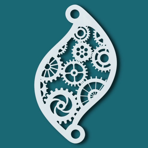 Superstar | Face Paint Stencil STEAM PUNK