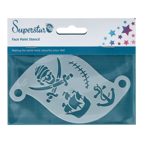 Superstar | Face Paint Stencil PIRATE