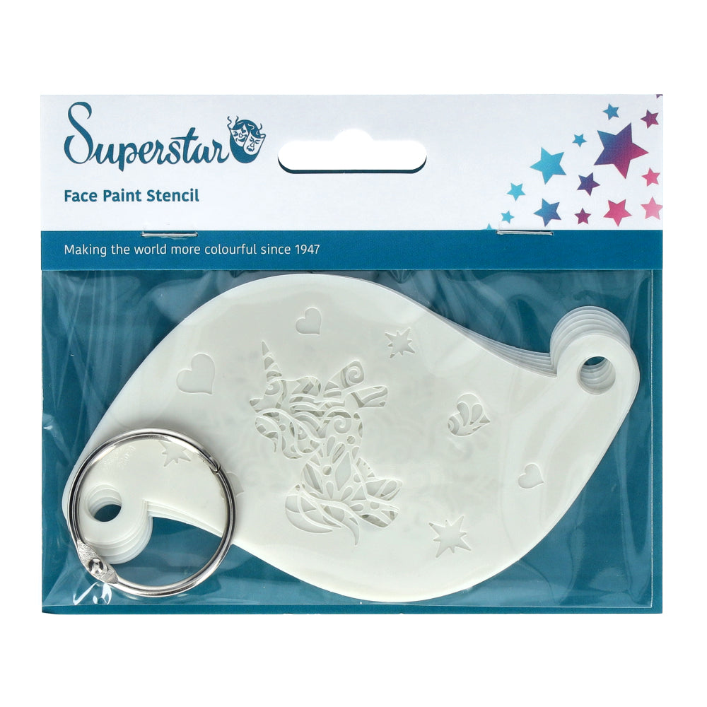 Superstar | Face Paint Stencil SET 2