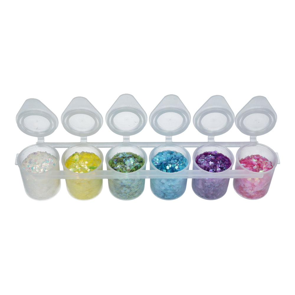 Superstar | Sweet Chunky Glitter Mix 6-pack 130 ml