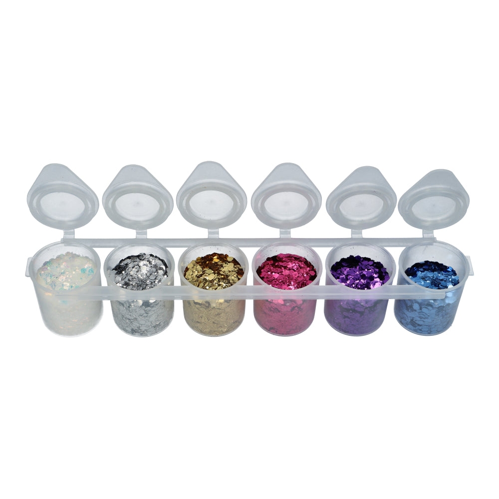 Superstar | Glamour Chunky Glitter Mix 6-pack 130 ml