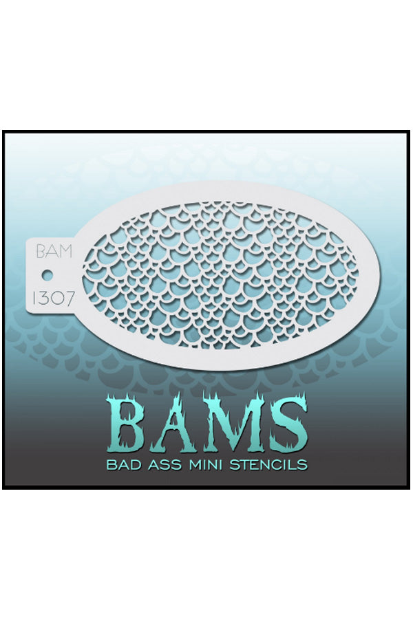 Bad Ass BAM Stencil 1307
