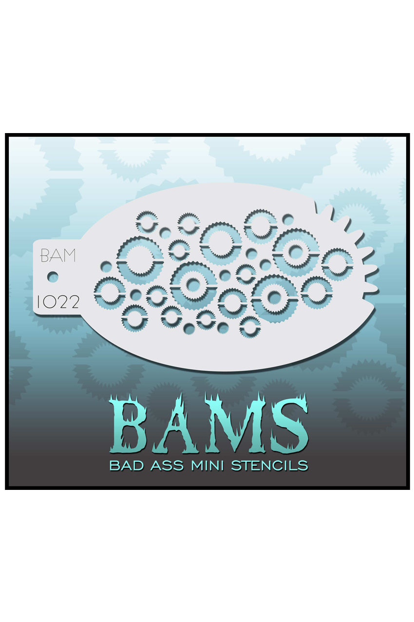 Bad Ass Min Stencil 1022