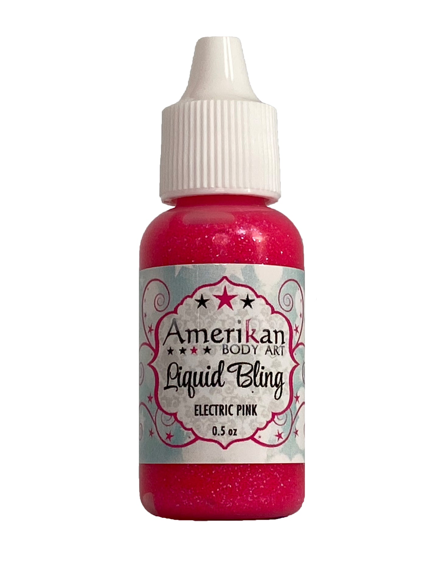 Amerikan Body Art | Electric Pink Liquid Bling 1/2oz
