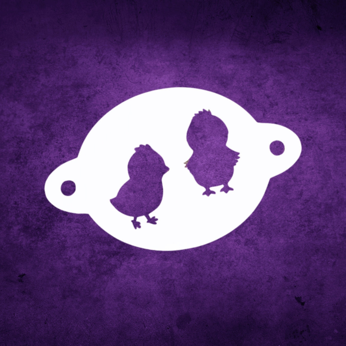 Easter Chicks Stencil