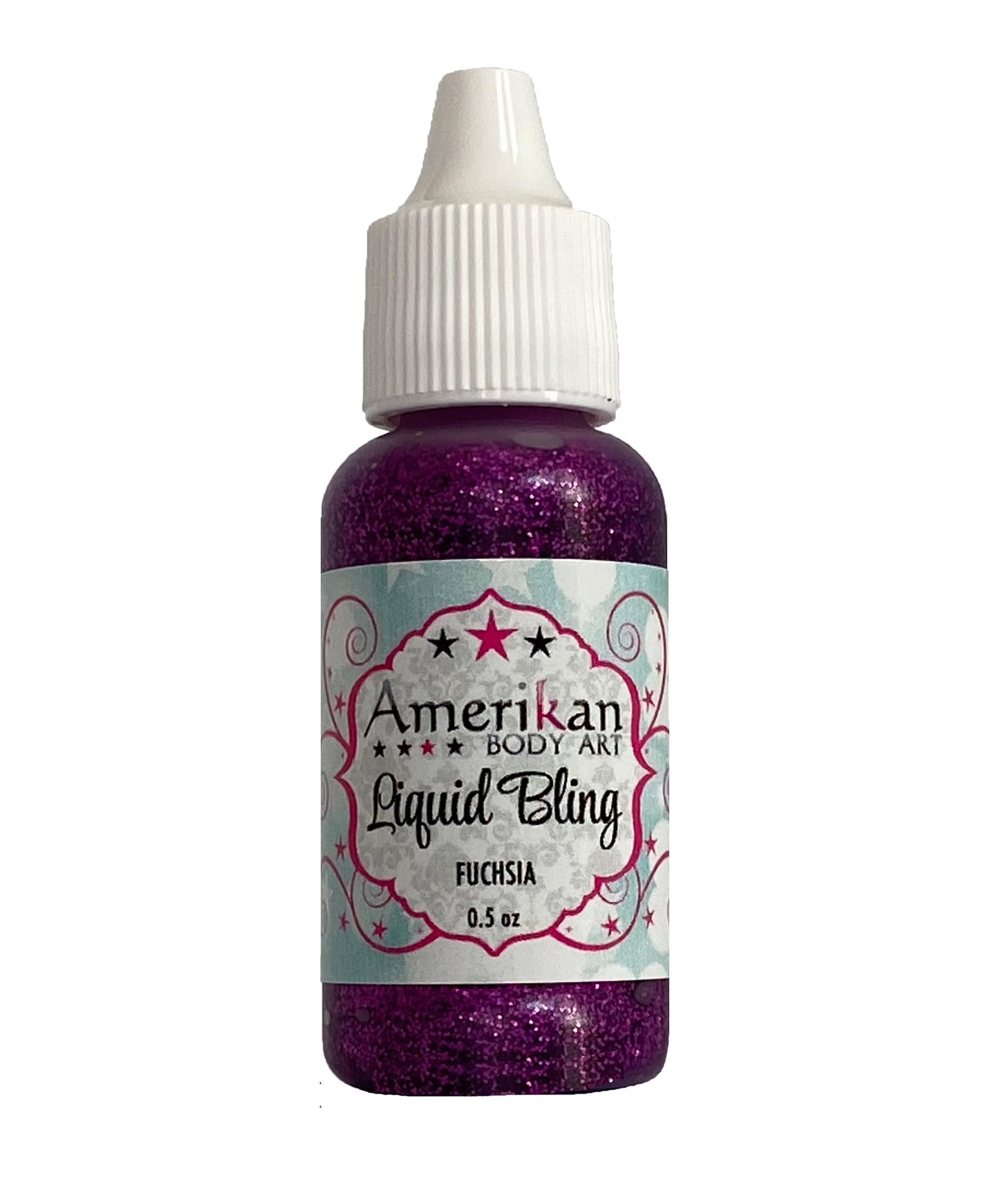 Amerikan Body Art | Fuchsia Liquid Bling 1/2oz