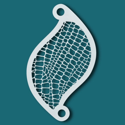 Superstar Face Paint Stencil LIZARD