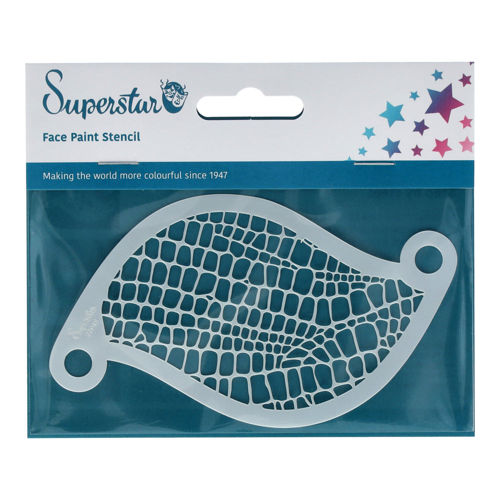 Superstar Face Paint Stencil LIZARD