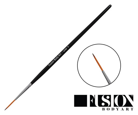 Fusion Body Art | Professional Face Paint Brush - Liner 0