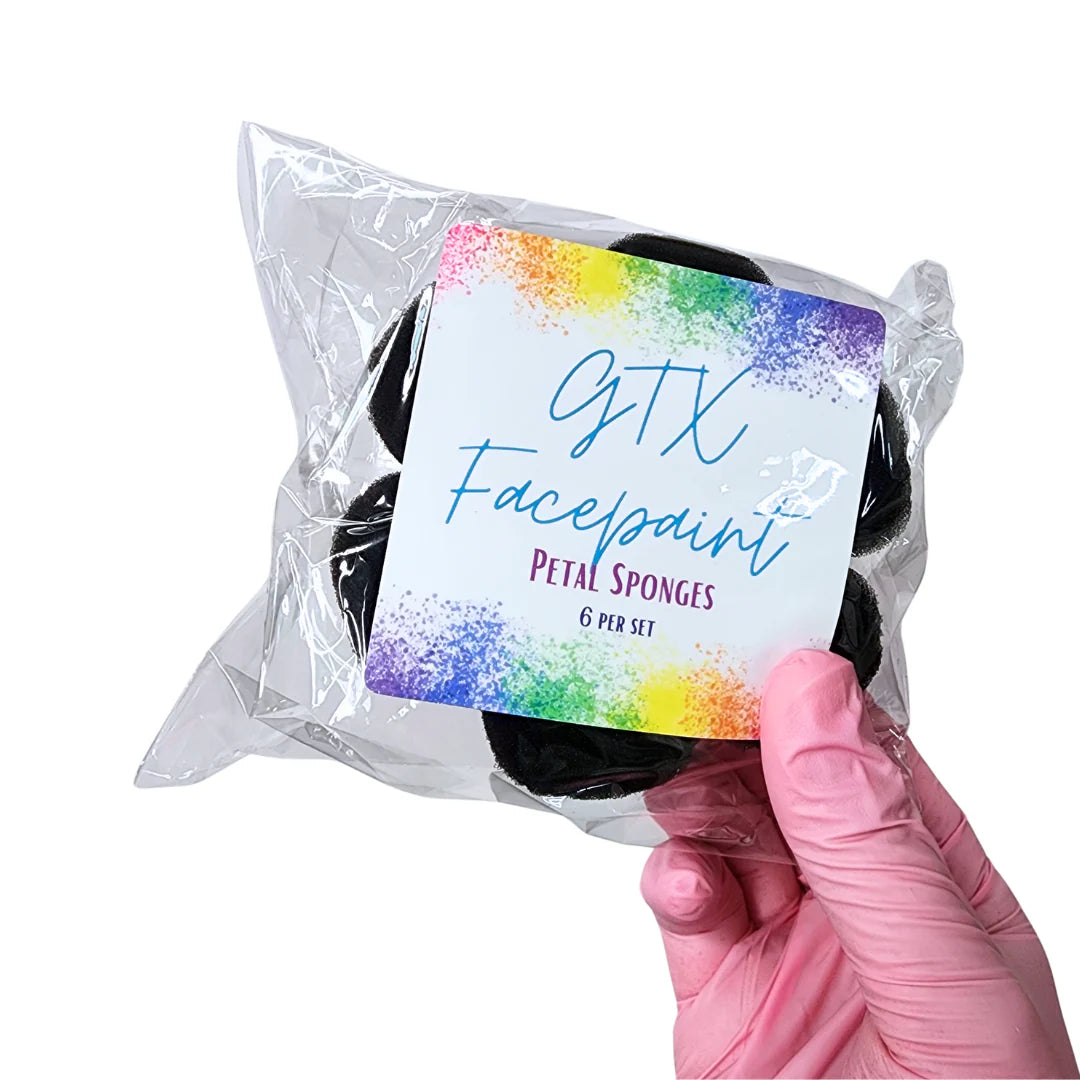 GTX Facepaint | black sponges 10 pack