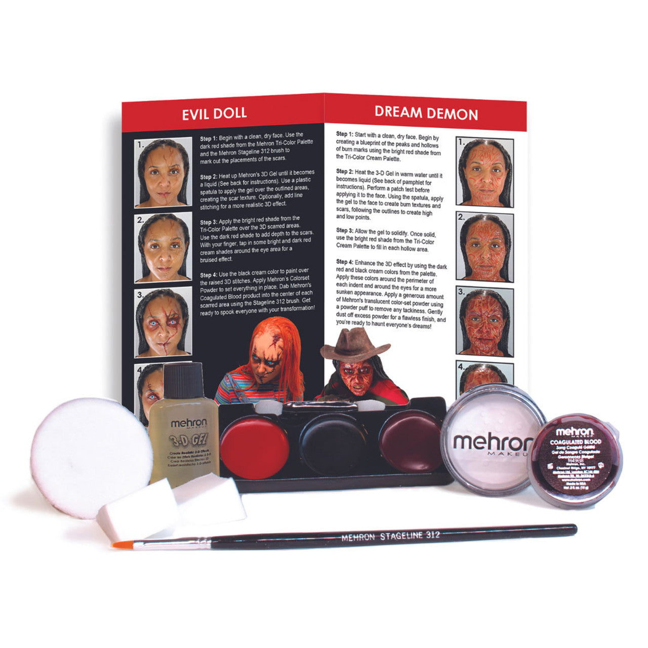 Mehron | Horror FX Professional Makeup Kit