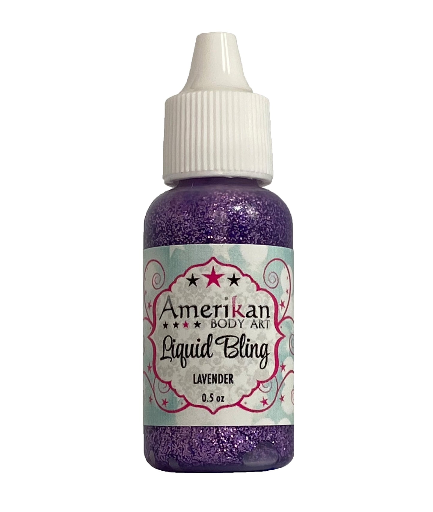 Amerikan Body Art | Lavender Liquid Bling 1/2oz