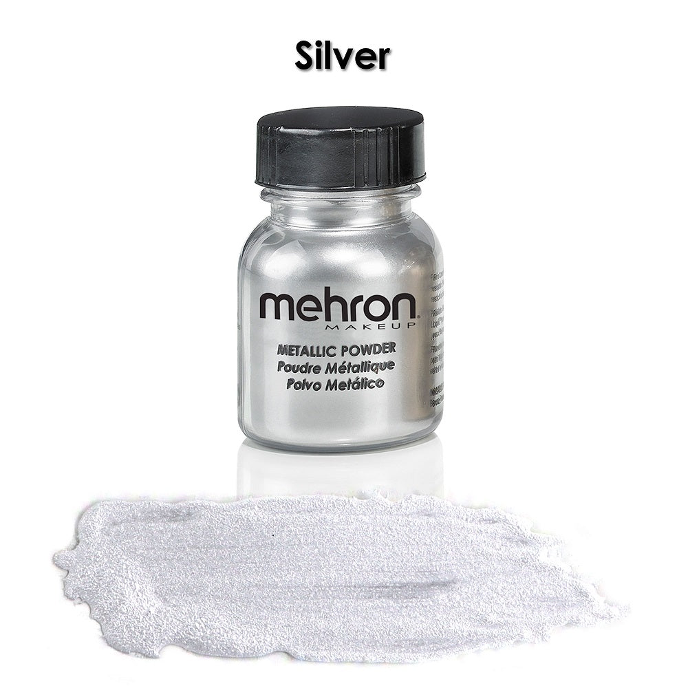 Mehron | Metallic Powder - Silver 14gr