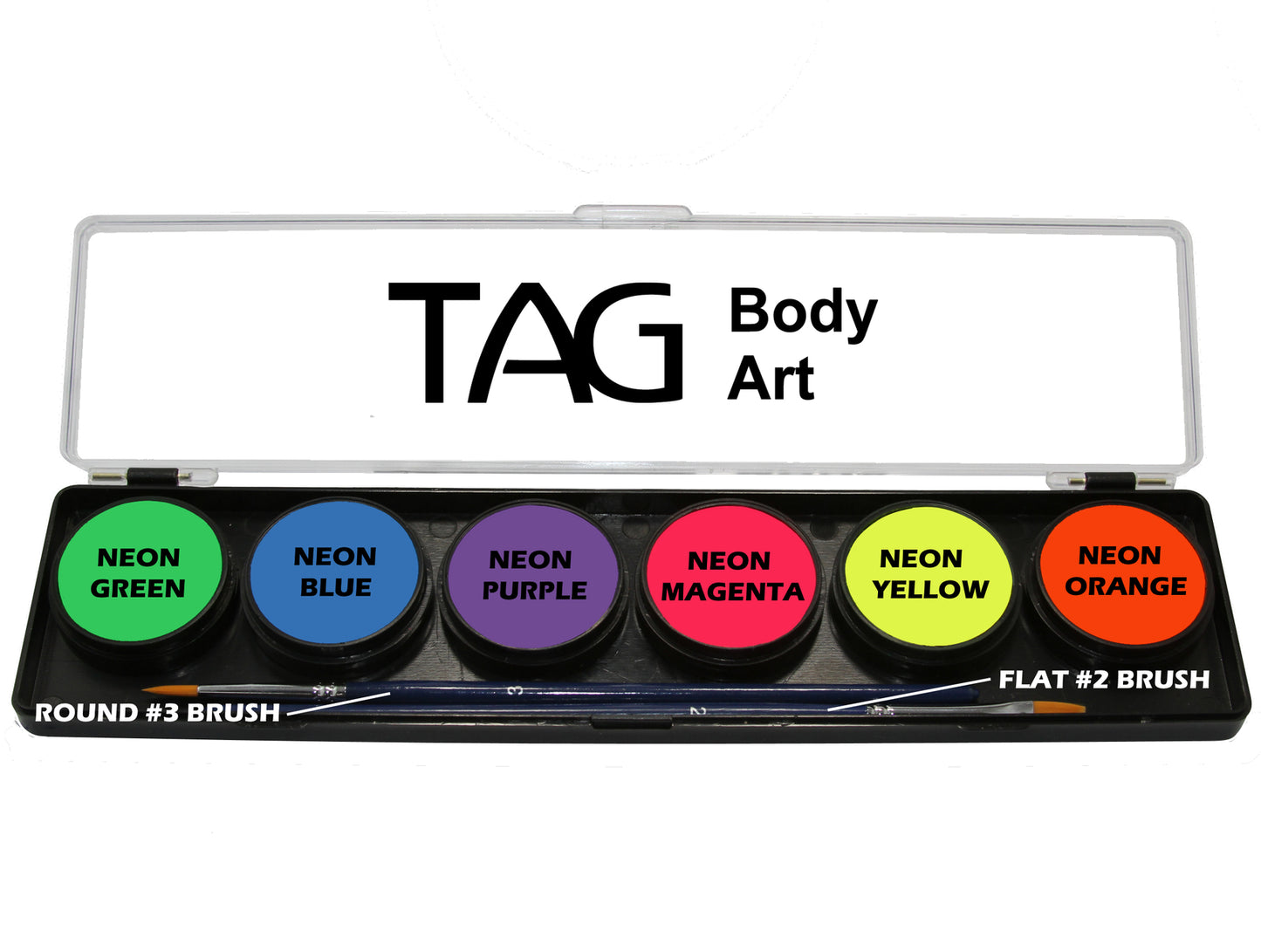 TAG Body Art | Neon Palette 6 x 10g