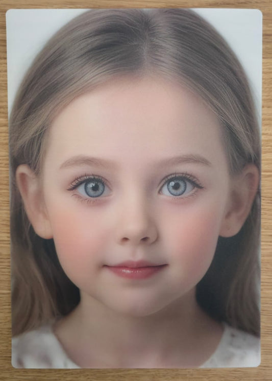 Face Painting Practice Board | Full Face Girl 3