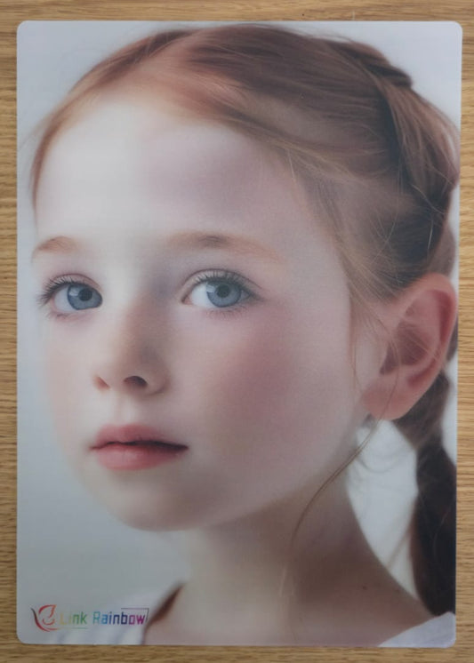 Face Painting Practice Board | Side Face Girl 2