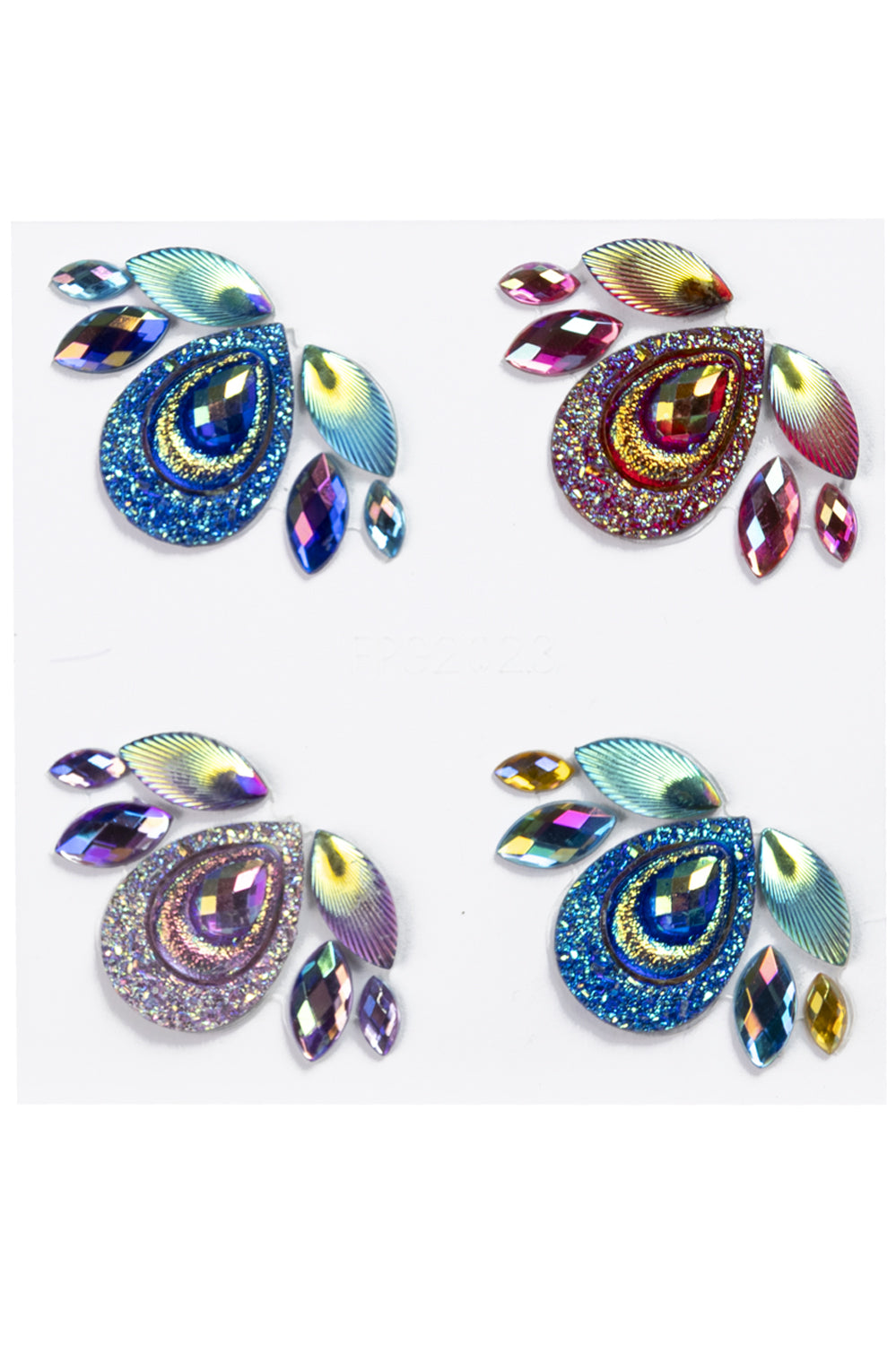 PXP Face Jewels | Floral Princess x4