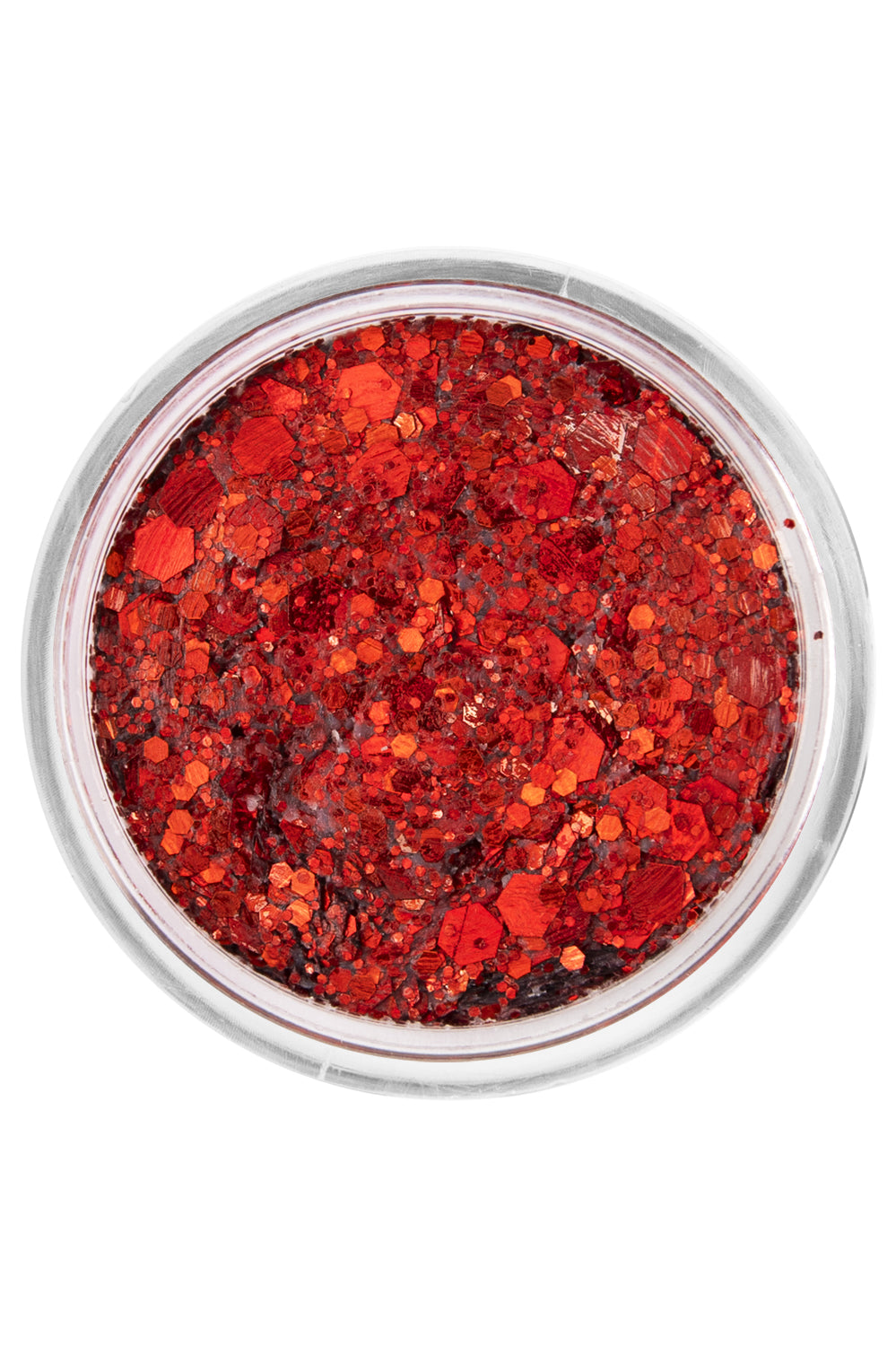 PXP | Pressed Chunky Glitter Cream Coral Red | 10ml