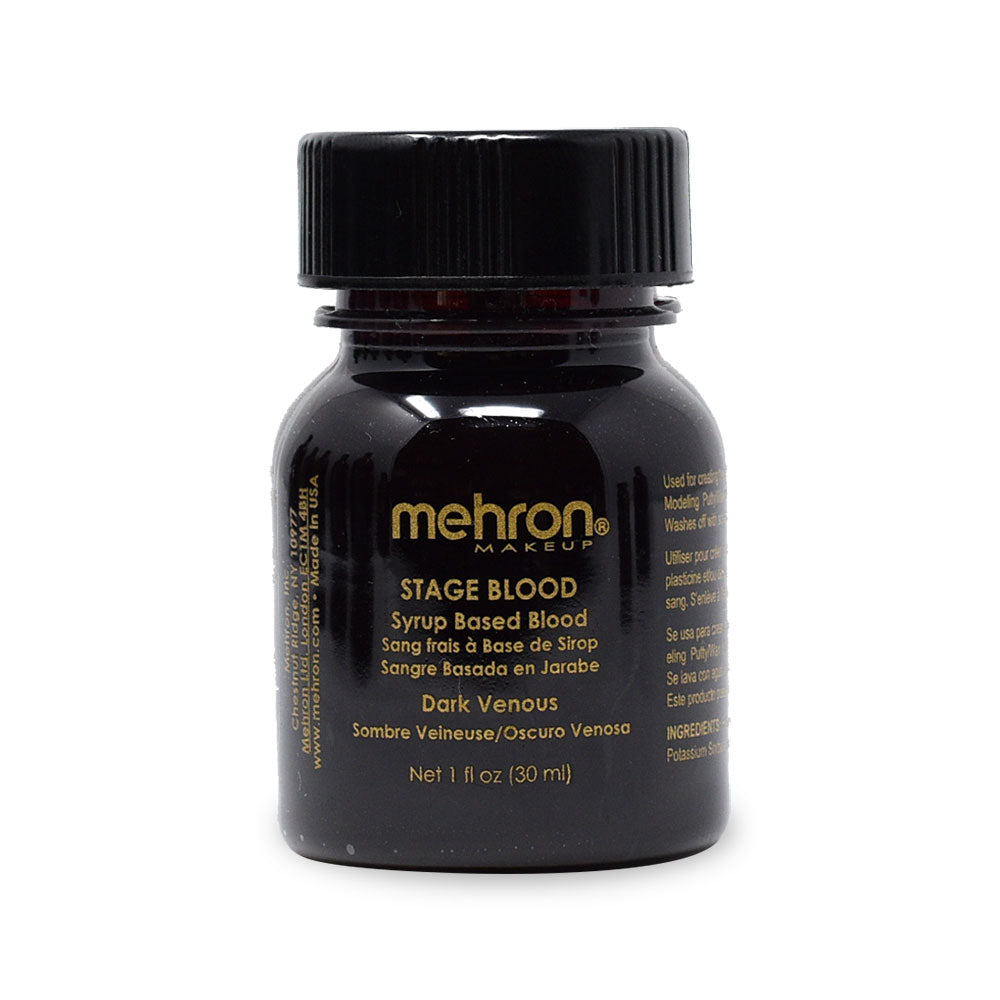 Mehron | Stage Blood - Dark Venous with Brush 30 ml