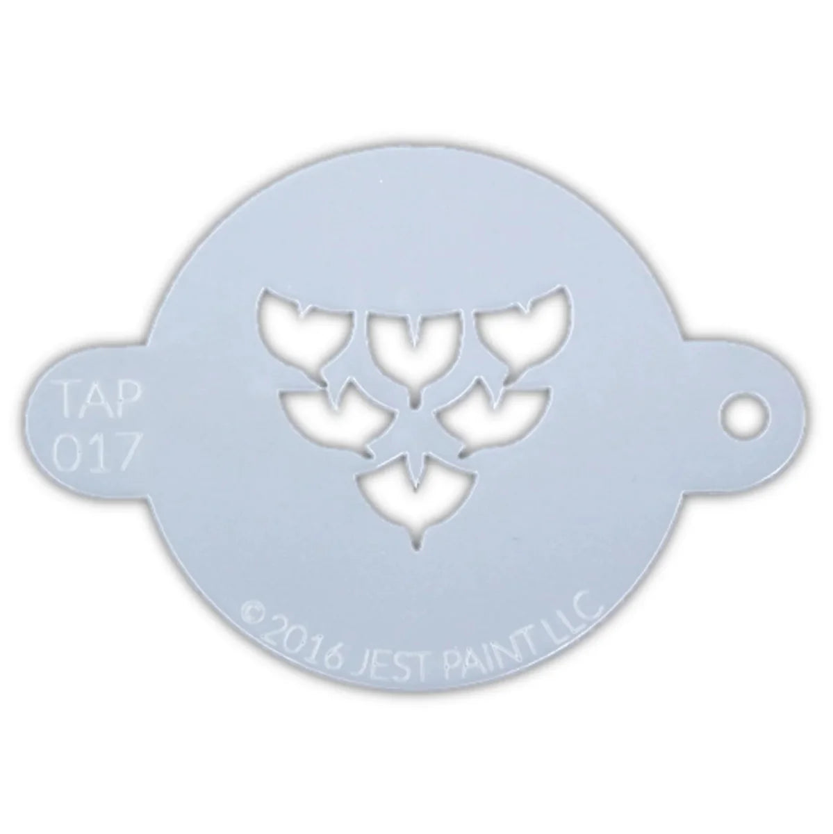 TAP 017 Face Painting Stencil | Dragon Scales | NEW