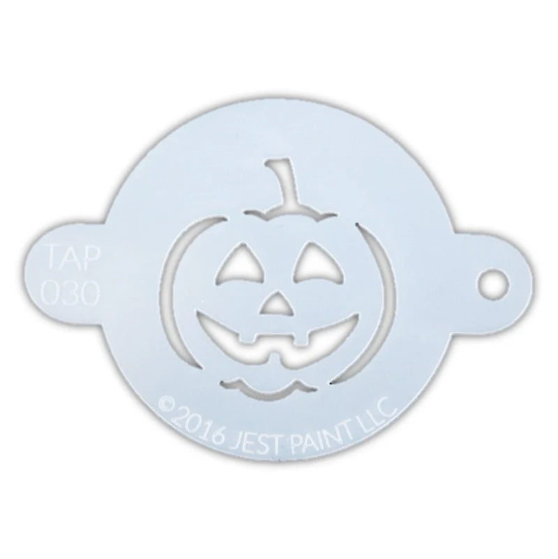 TAP 030 Face Painting Stencil | Jack Lantern