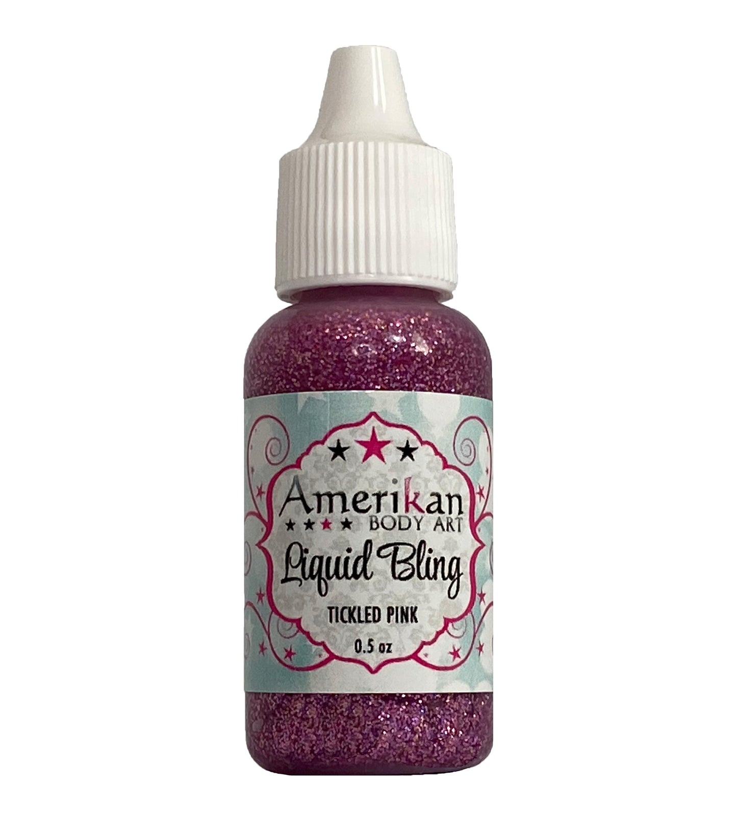 Amerikan Body Art | Tickled Pink Liquid Bling 1/2oz