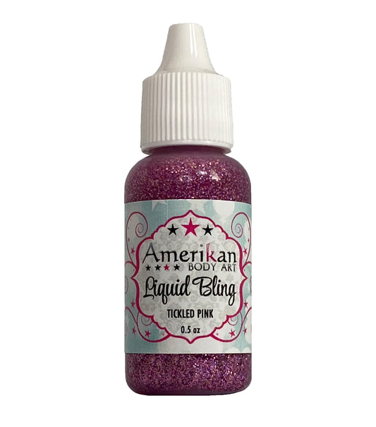 Amerikan Body Art | Tickled Pink Liquid Bling 1/2oz