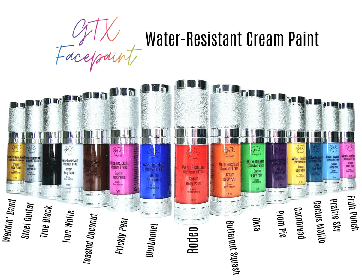 GTX Facepaint | Water-Resistant Cream - 15 colours