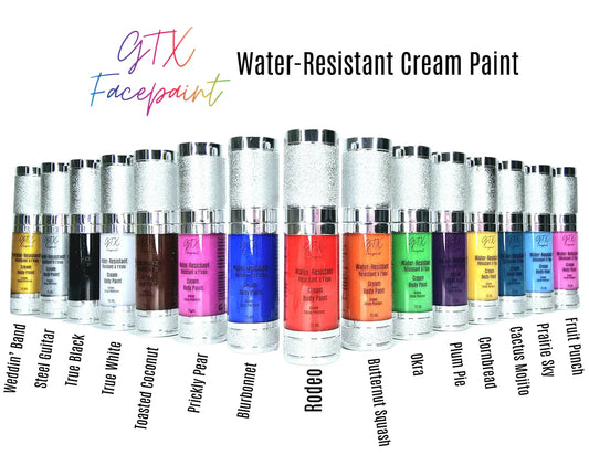 GTX Facepaint | Water-Resistant Cream - 15 colours