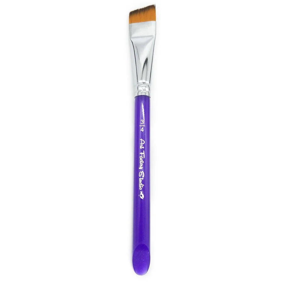 Art Factory Studio | Acrylic Handle - 3/4 Angle Brush