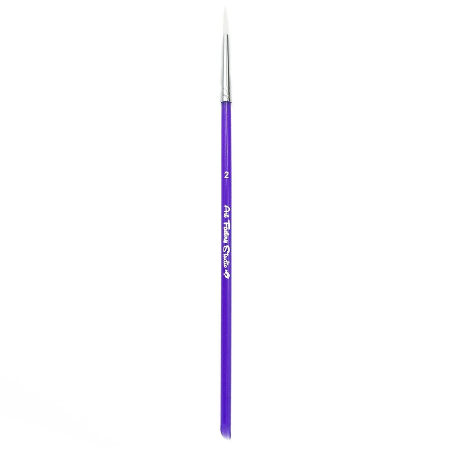 Art Factory Studio | Acrylic Handle - Round Brush #2