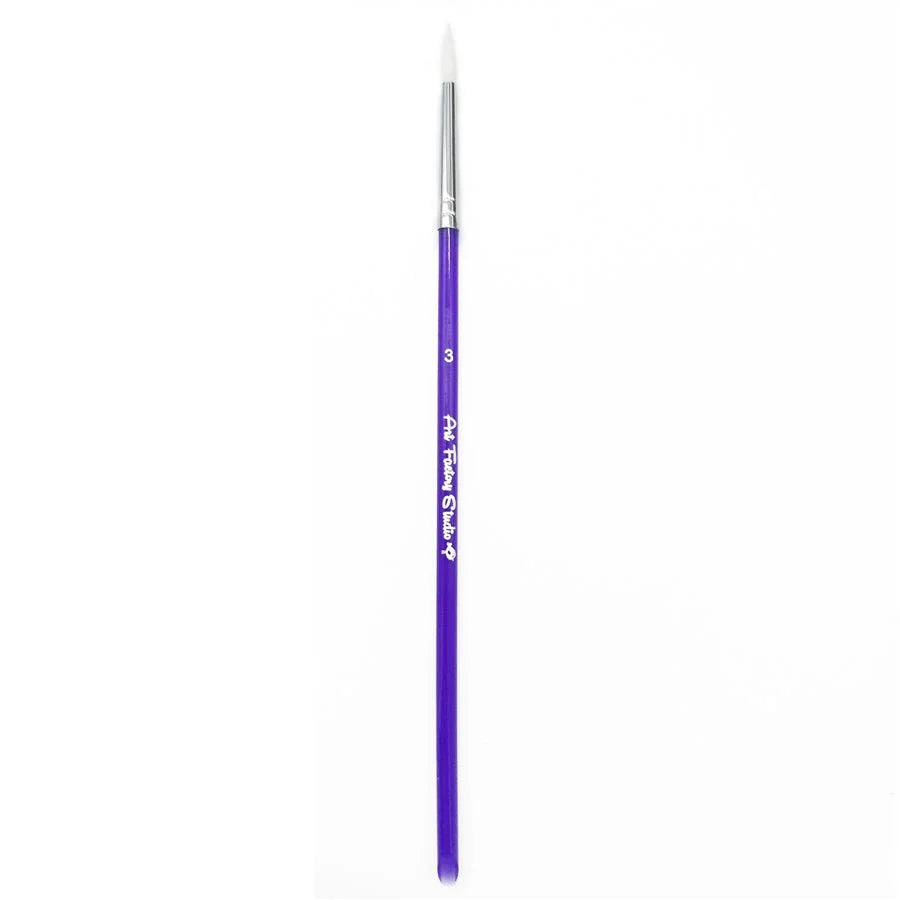 Art Factory Studio | Acrylic Handle - Round Brush #3