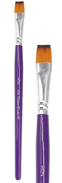 Art Factory Studio Face Paint Brush | 1/2" Flat Brush